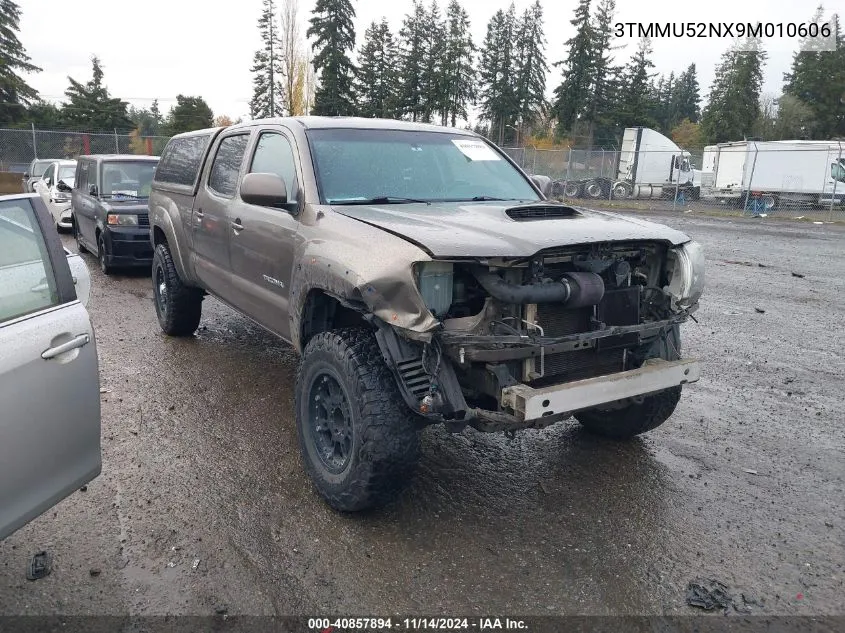 2009 Toyota Tacoma Double Cab Long Bed VIN: 3TMMU52NX9M010606 Lot: 40857894