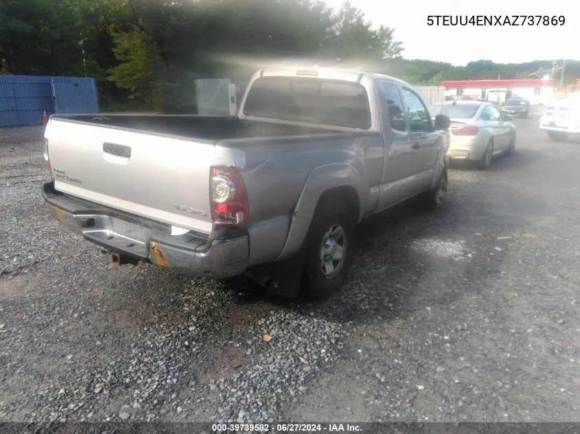 5TEUU4ENXAZ737869 2010 Toyota Tacoma Base V6