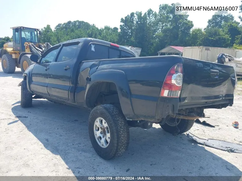 2010 Toyota Tacoma Base V6 VIN: 3TMMU4FN6AM016007 Lot: 39880779