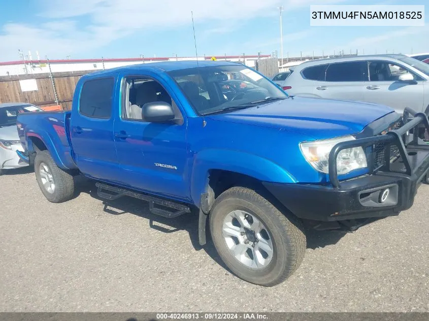 2010 Toyota Tacoma Base V6 VIN: 3TMMU4FN5AM018525 Lot: 40246913