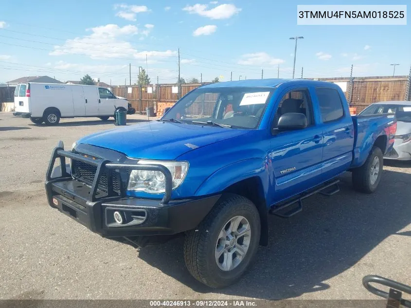 2010 Toyota Tacoma Base V6 VIN: 3TMMU4FN5AM018525 Lot: 40246913