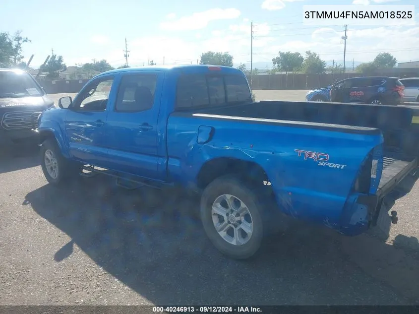 2010 Toyota Tacoma Base V6 VIN: 3TMMU4FN5AM018525 Lot: 40246913