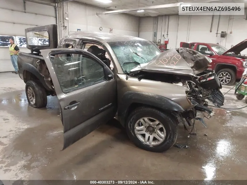 2010 Toyota Tacoma VIN: 5TEUX4EN6AZ695496 Lot: 40303273