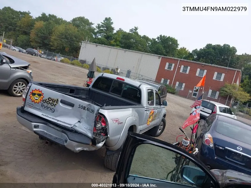 2010 Toyota Tacoma Base V6 VIN: 3TMMU4FN9AM022979 Lot: 40321013