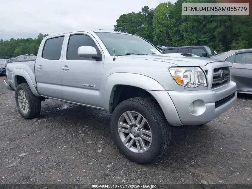 2010 Toyota Tacoma Base V6 VIN: 3TMLU4EN5AM055779 Lot: 40345810