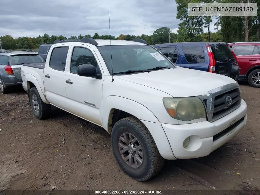 5TELU4EN5AZ689130 2010 Toyota Tacoma Base V6