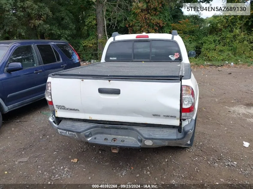 2010 Toyota Tacoma Base V6 VIN: 5TELU4EN5AZ689130 Lot: 40392268