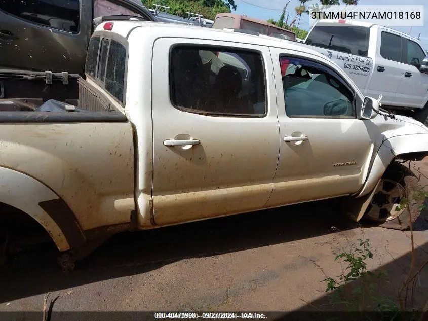 2010 Toyota Tacoma Base V6 VIN: 3TMMU4FN7AM018168 Lot: 40473998