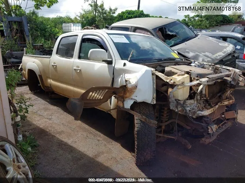 2010 Toyota Tacoma Base V6 VIN: 3TMMU4FN7AM018168 Lot: 40473998