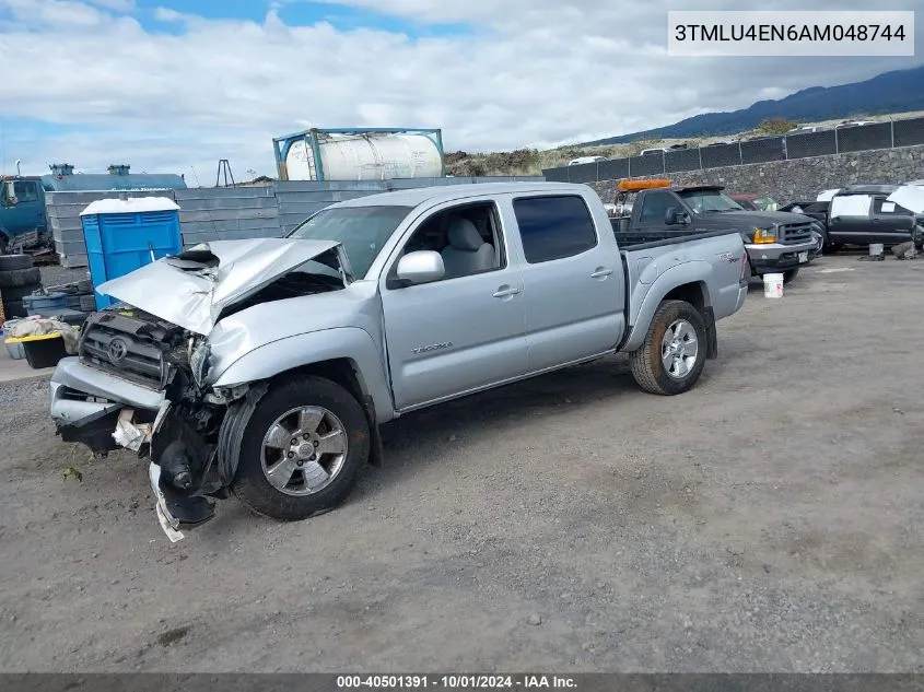 3TMLU4EN6AM048744 2010 Toyota Tacoma Base V6