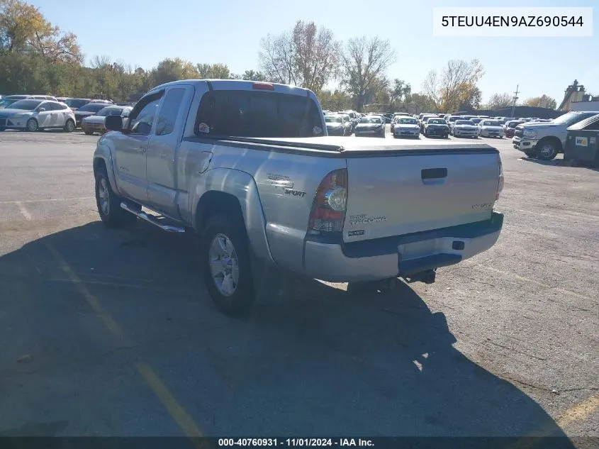 2010 Toyota Tacoma Access Cab VIN: 5TEUU4EN9AZ690544 Lot: 40760931