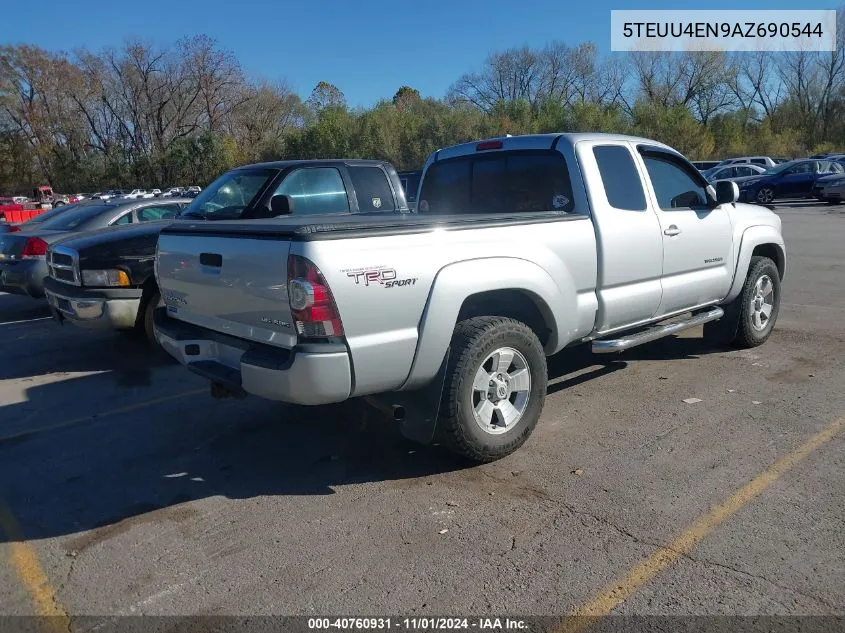 2010 Toyota Tacoma Access Cab VIN: 5TEUU4EN9AZ690544 Lot: 40760931