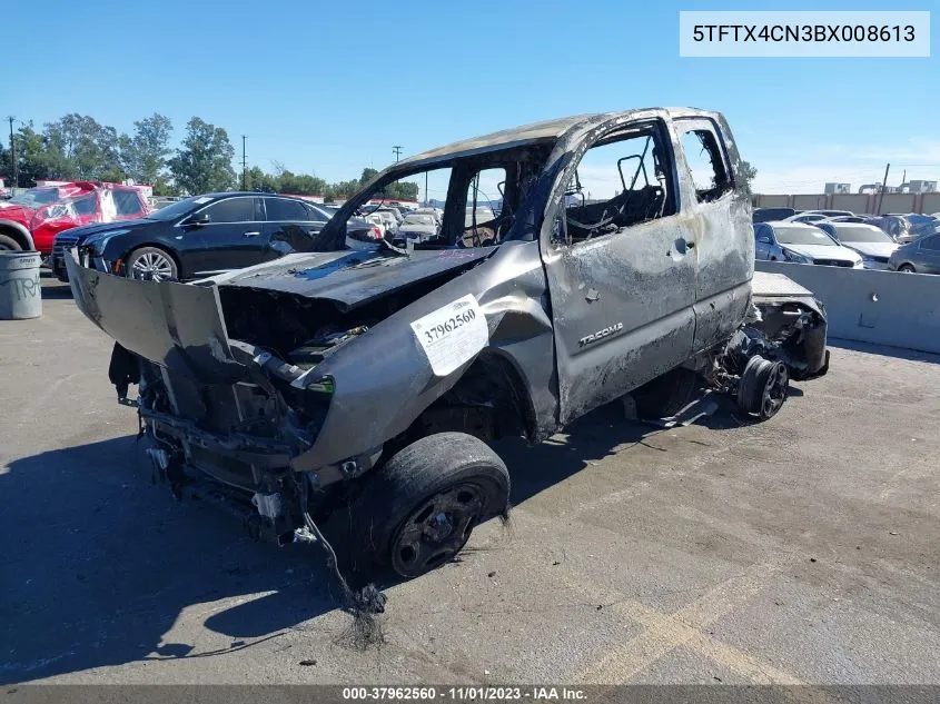 5TFTX4CN3BX008613 2011 Toyota Tacoma