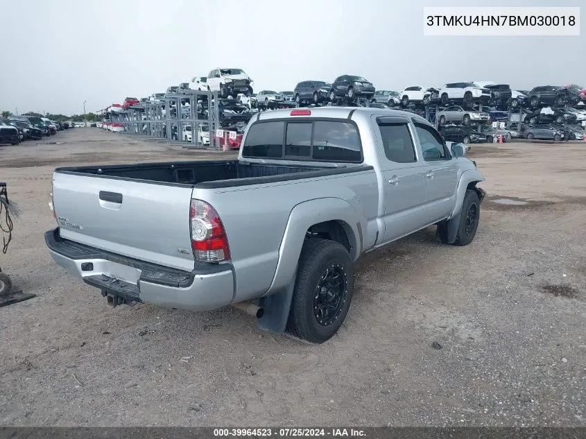 3TMKU4HN7BM030018 2011 Toyota Tacoma Prerunner V6