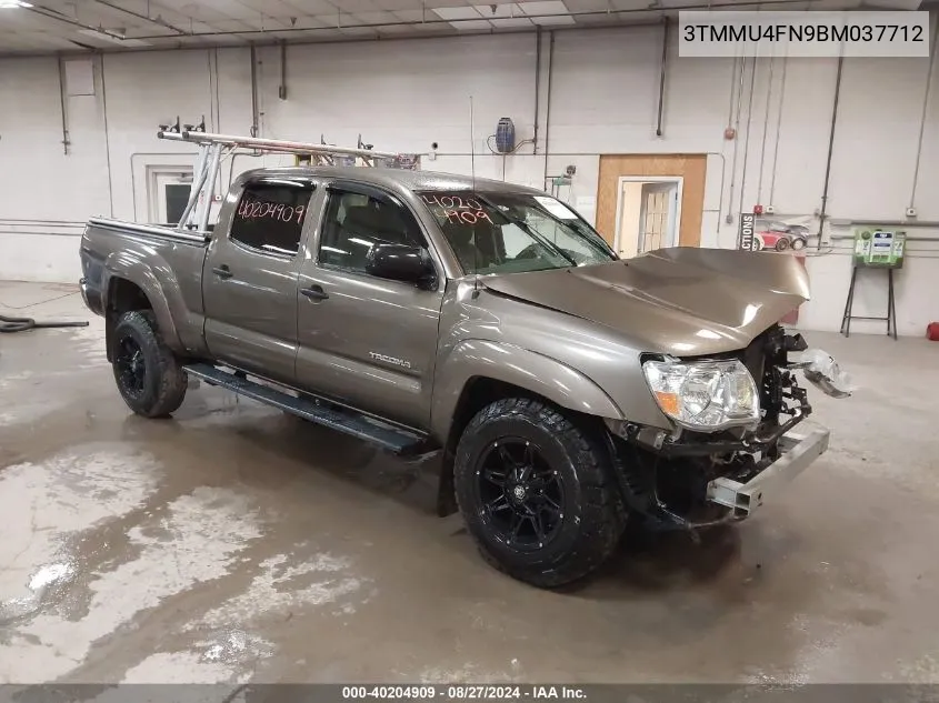 3TMMU4FN9BM037712 2011 Toyota Tacoma Base V6