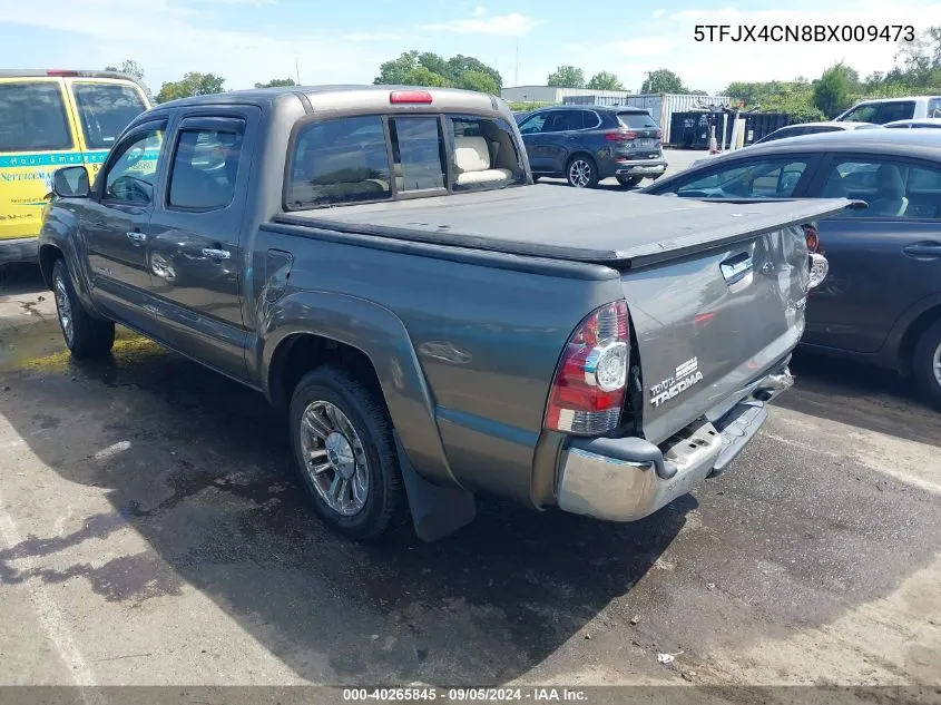 2011 Toyota Tacoma VIN: 5TFJX4CN8BX009473 Lot: 40265845