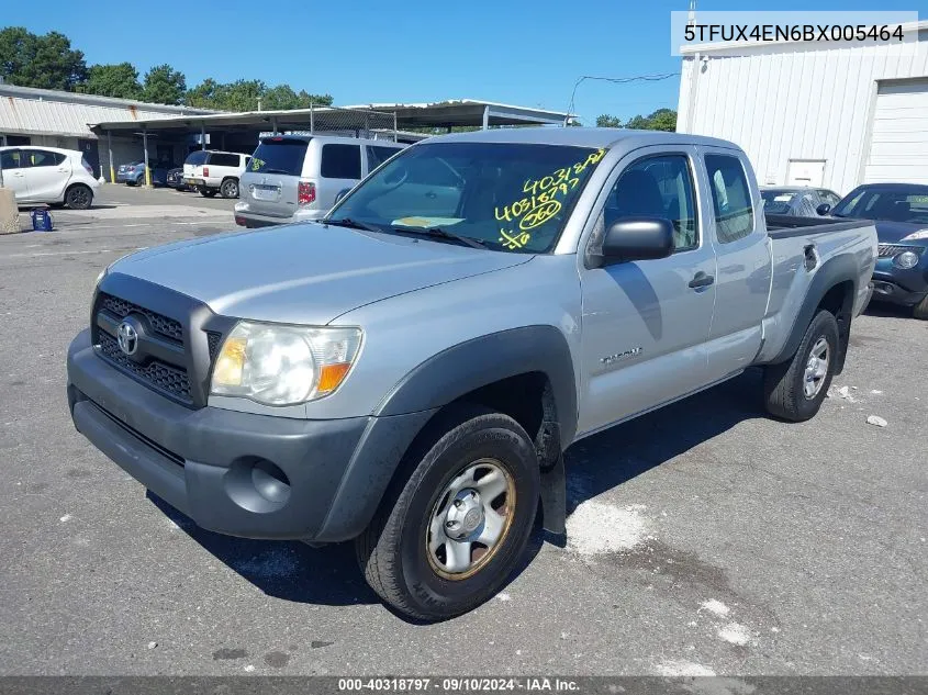 5TFUX4EN6BX005464 2011 Toyota Tacoma