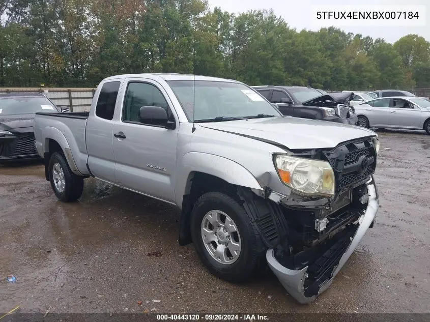 5TFUX4ENXBX007184 2011 Toyota Tacoma