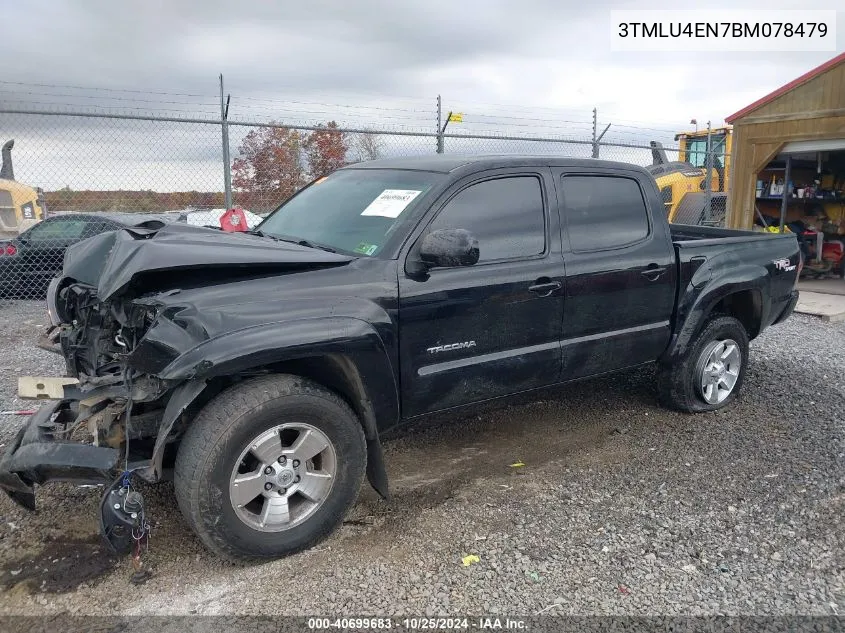 3TMLU4EN7BM078479 2011 Toyota Tacoma Double Cab