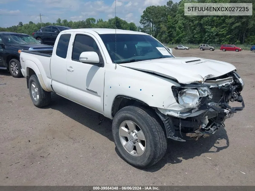 5TFUU4ENXCX027235 2012 Toyota Tacoma Base V6