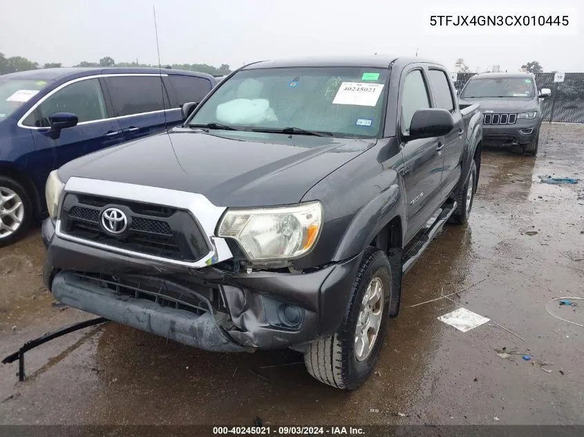 5TFJX4GN3CX010445 2012 Toyota Tacoma Prerunner