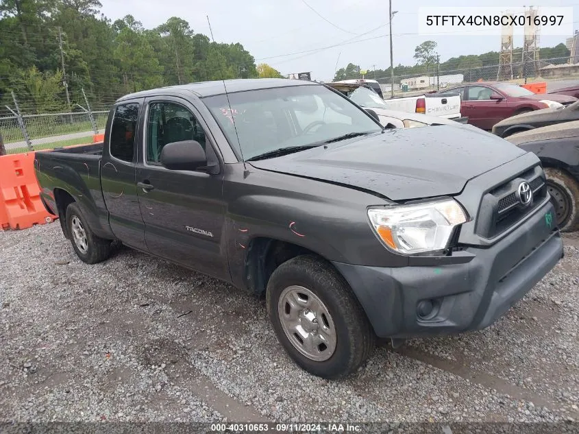 5TFTX4CN8CX016997 2012 Toyota Tacoma Access Cab