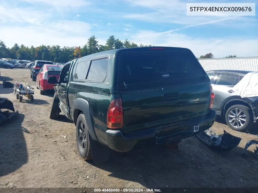 2012 Toyota Tacoma VIN: 5TFPX4ENXCX009676 Lot: 40458050