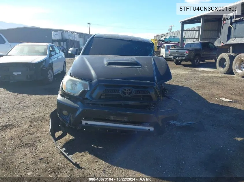 5TFTU4CN3CX001509 2012 Toyota Tacoma X-Runner V6