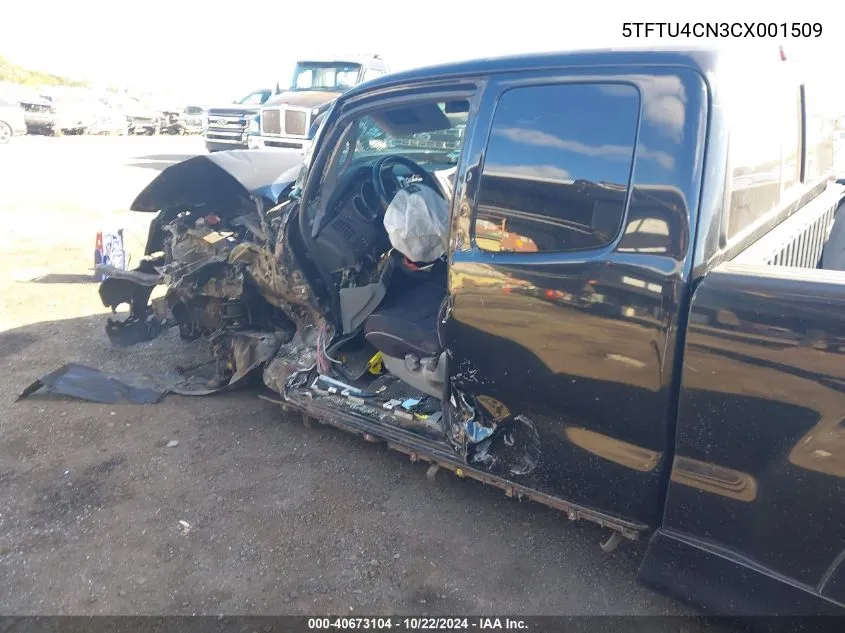 2012 Toyota Tacoma X-Runner V6 VIN: 5TFTU4CN3CX001509 Lot: 40673104