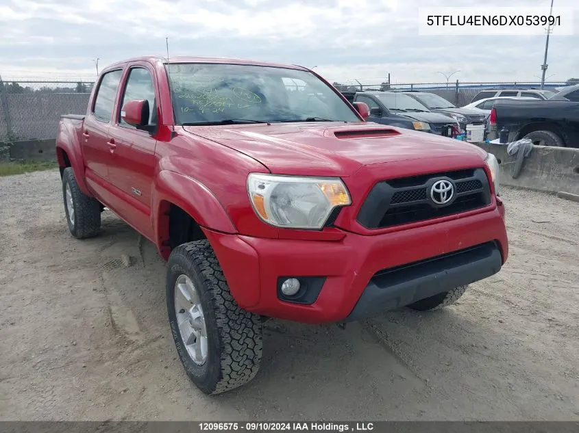 2013 Toyota Tacoma Double Cab VIN: 5TFLU4EN6DX053991 Lot: 12096575