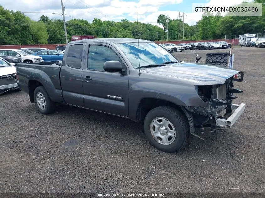 2013 Toyota Tacoma VIN: 5TFTX4CN4DX035466 Lot: 39608798