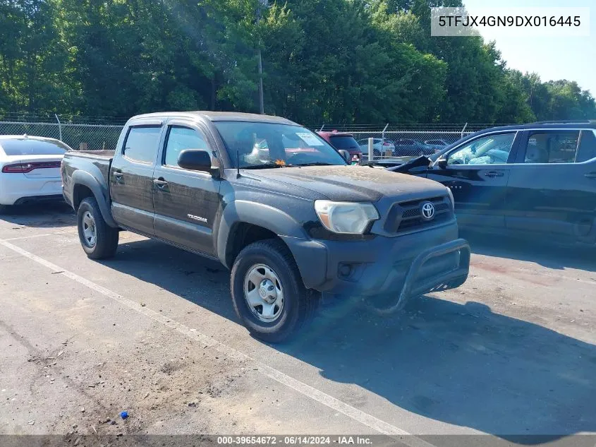 2013 Toyota Tacoma Prerunner VIN: 5TFJX4GN9DX016445 Lot: 39654672