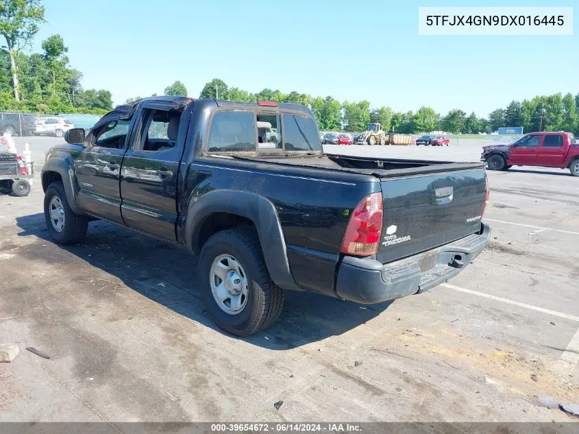 2013 Toyota Tacoma Prerunner VIN: 5TFJX4GN9DX016445 Lot: 39654672