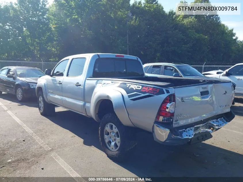 2013 Toyota Tacoma Base V6 VIN: 5TFMU4FN8DX009784 Lot: 39786646