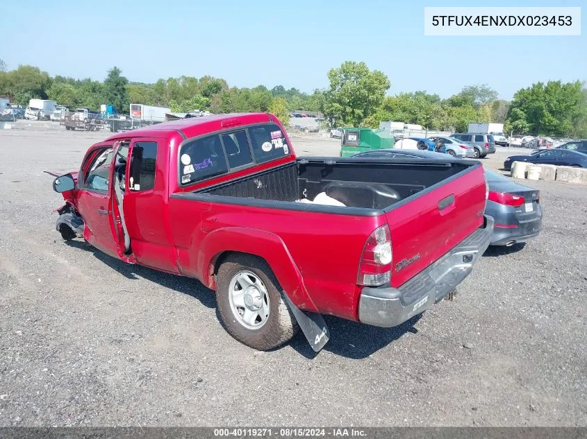 5TFUX4ENXDX023453 2013 Toyota Tacoma Access Cab