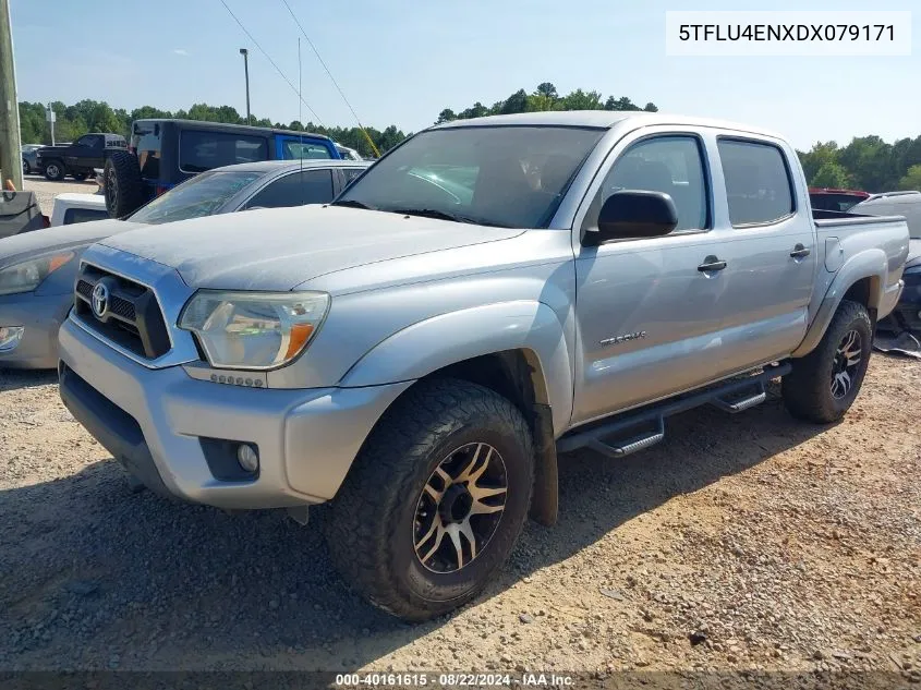 2013 Toyota Tacoma Base V6 VIN: 5TFLU4ENXDX079171 Lot: 40161615