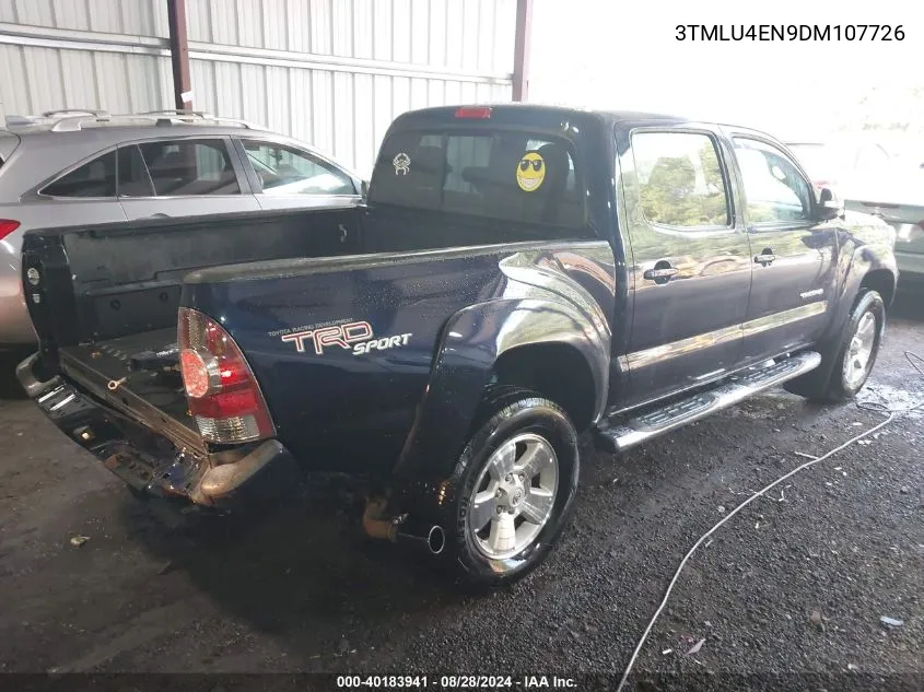 3TMLU4EN9DM107726 2013 Toyota Tacoma Base V6