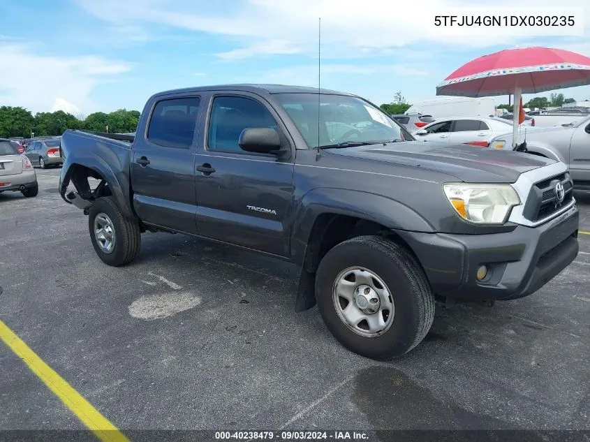 2013 Toyota Tacoma Prerunner V6 VIN: 5TFJU4GN1DX030235 Lot: 40238479