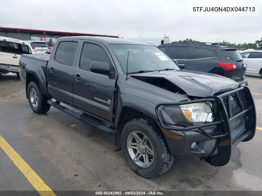 2013 Toyota Tacoma Prerunner V6 VIN: 5TFJU4GN4DX044713 Lot: 40242992