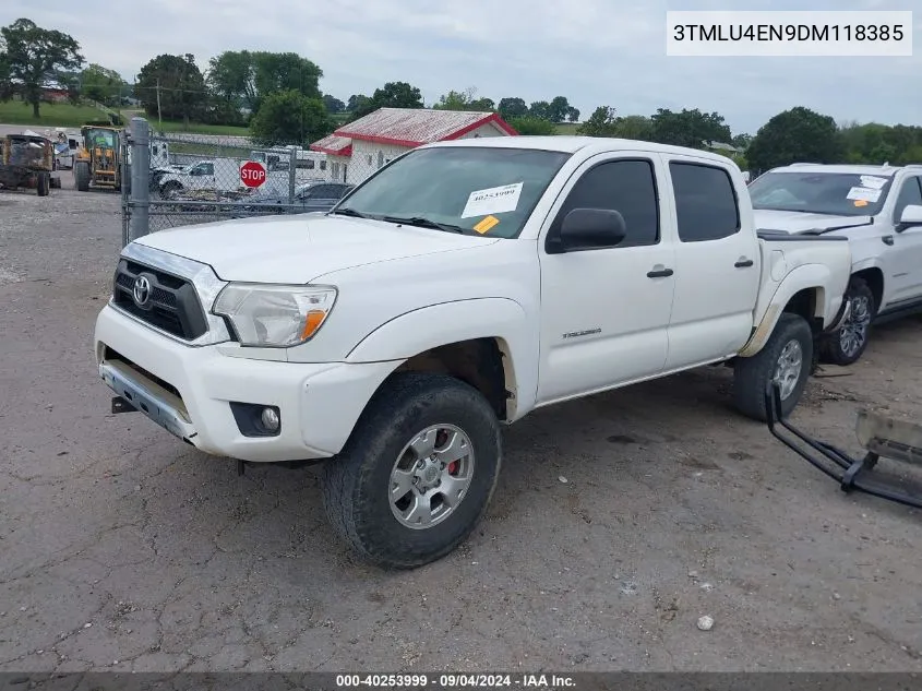 3TMLU4EN9DM118385 2013 Toyota Tacoma Base V6