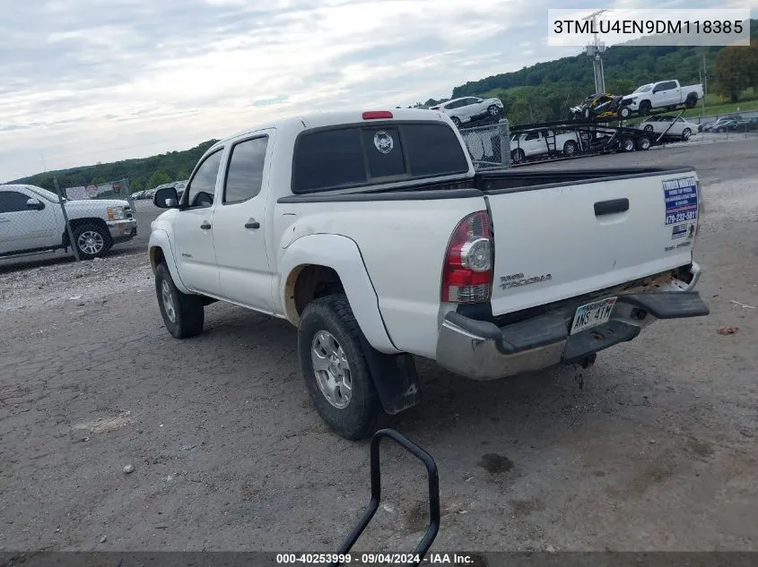 3TMLU4EN9DM118385 2013 Toyota Tacoma Base V6