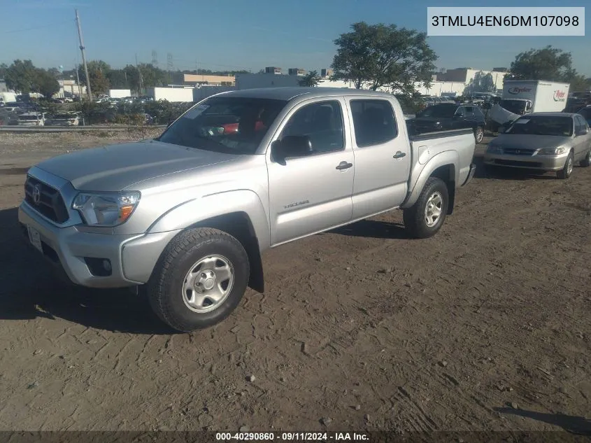 3TMLU4EN6DM107098 2013 Toyota Tacoma Base V6