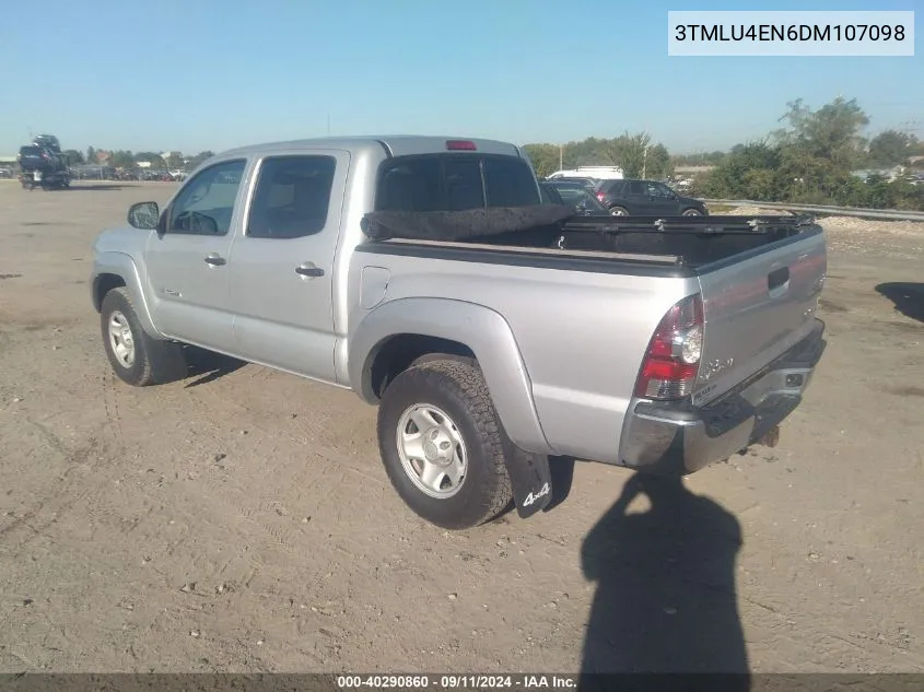 3TMLU4EN6DM107098 2013 Toyota Tacoma Base V6