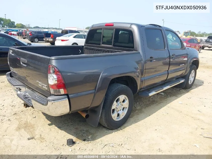 2013 Toyota Tacoma Prerunner V6 VIN: 5TFJU4GNXDX050936 Lot: 40308816