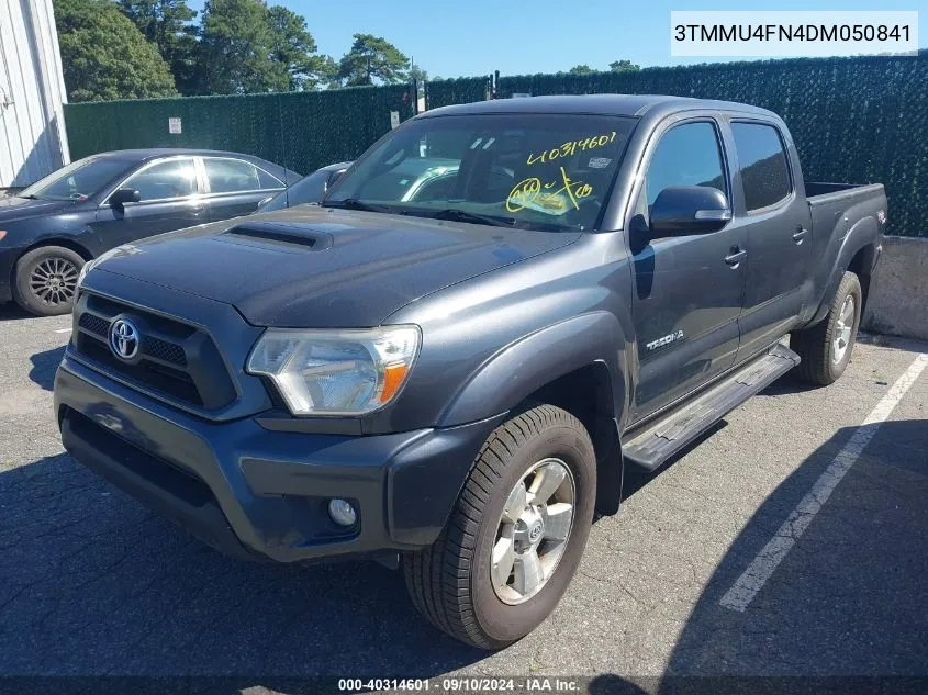 2013 Toyota Tacoma Base V6 VIN: 3TMMU4FN4DM050841 Lot: 40314601