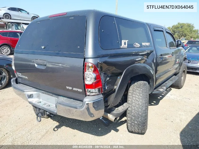 2013 Toyota Tacoma Double Cab VIN: 5TFLU4EN7DX064045 Lot: 40348359