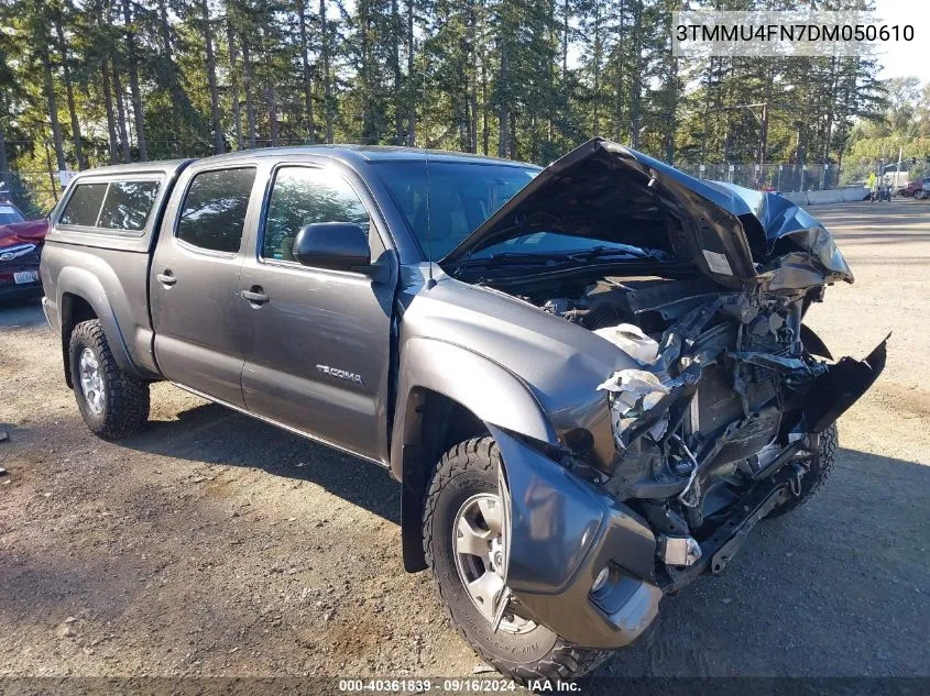 2013 Toyota Tacoma Base V6 VIN: 3TMMU4FN7DM050610 Lot: 40361839