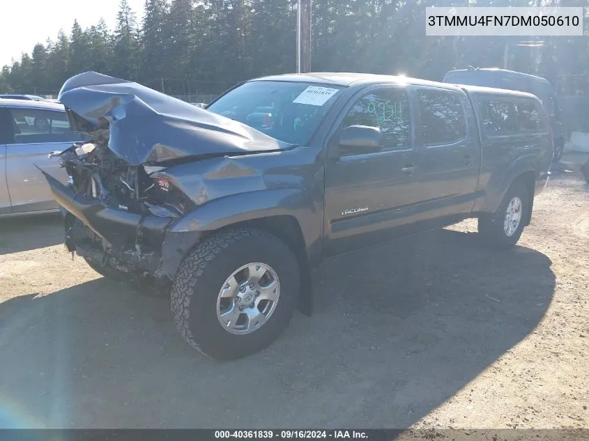 3TMMU4FN7DM050610 2013 Toyota Tacoma Base V6