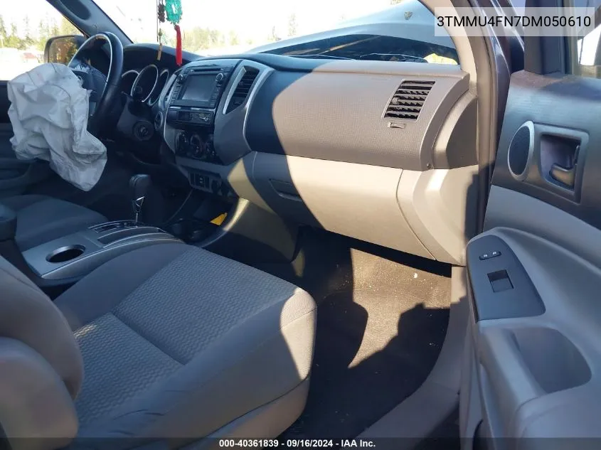 3TMMU4FN7DM050610 2013 Toyota Tacoma Base V6