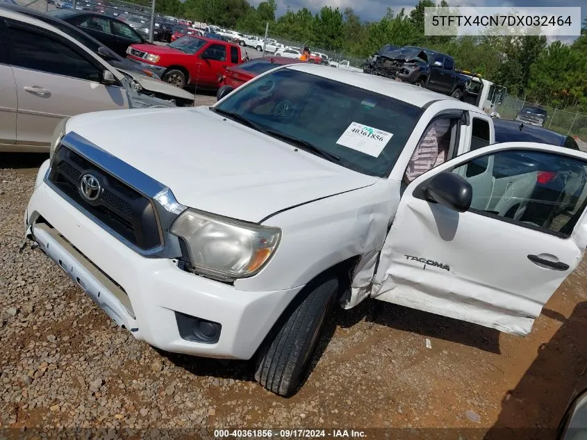 2013 Toyota Tacoma VIN: 5TFTX4CN7DX032464 Lot: 40361856